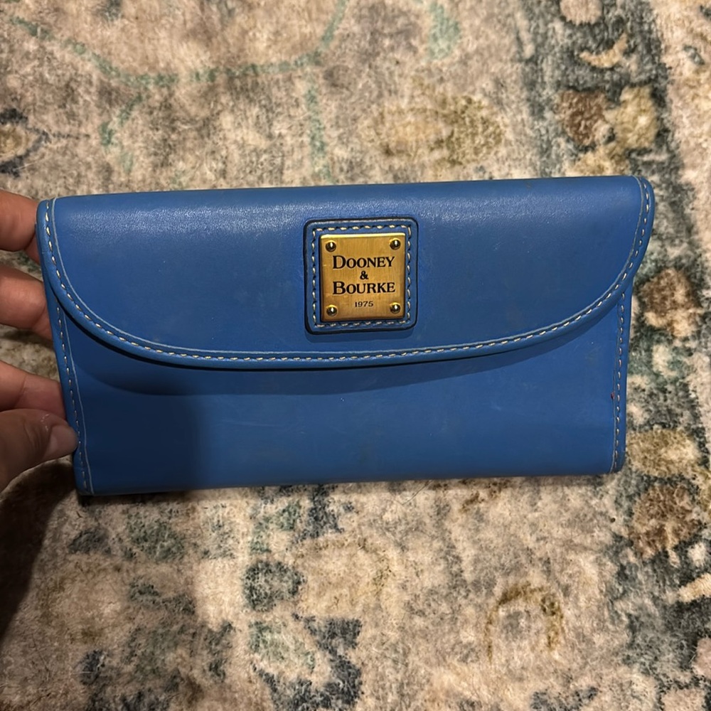 Dooney & Bourke Blue Wallet